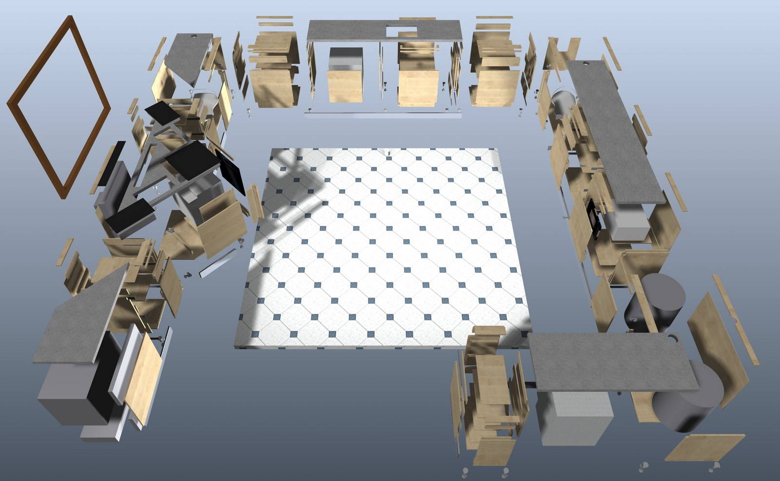 3d tegninger hus