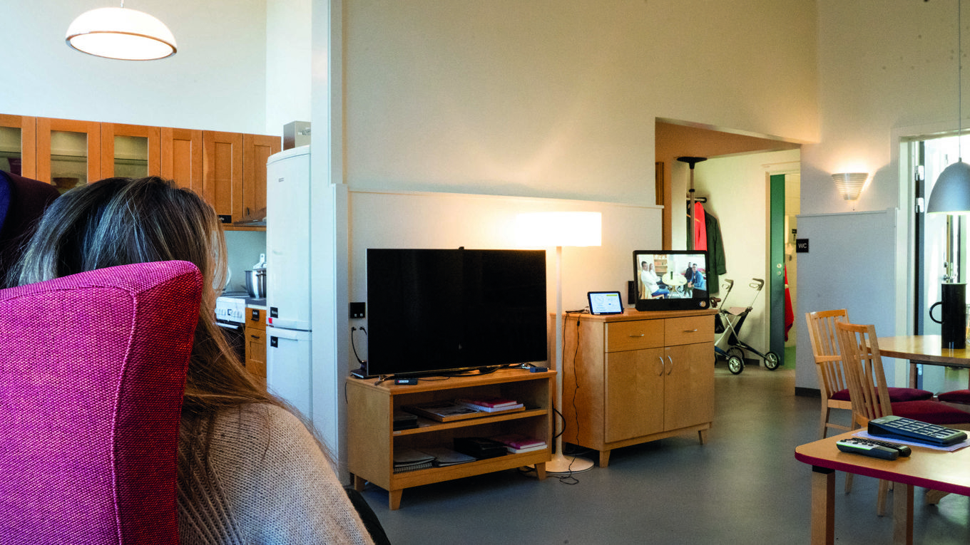 En leilighet hvor det er lett å finne kjøkken, soverom og bad