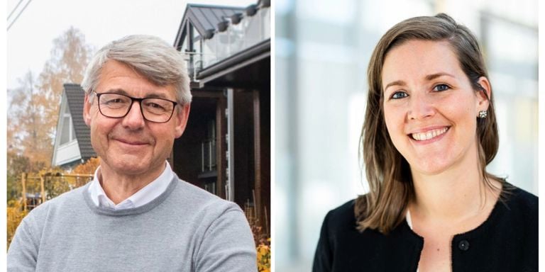 Camilla Leikvoll og Morten Andreas Meyer