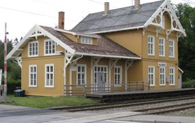 Magnor stasjon. Kilde Wikipedia