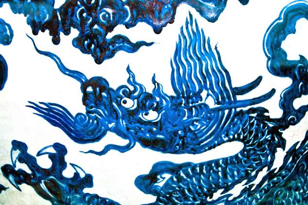 Detalj fra en kinesisk Ming-vase: Foto: Alberto Rigamonti/Scanstockphoto