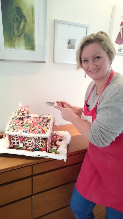 Vanja Blix Langsrud med årets verk.