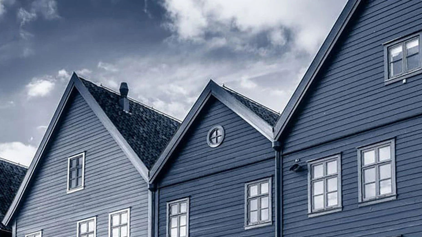 Rekkehus med boliger