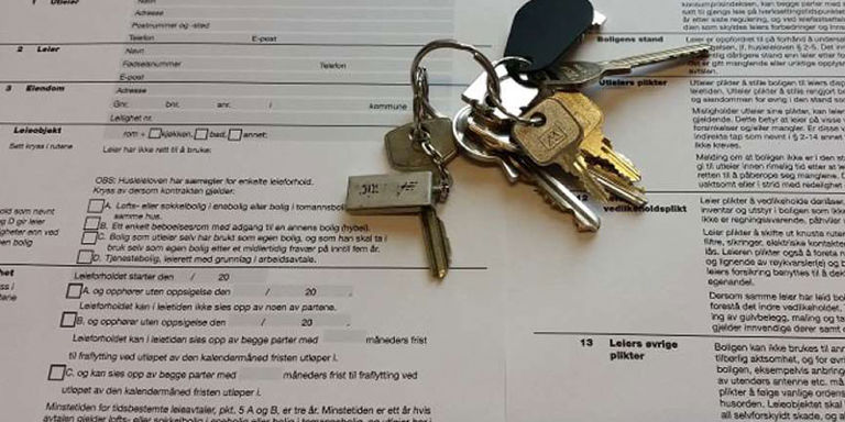 Skjema for oppsigelse av leiekontrakt