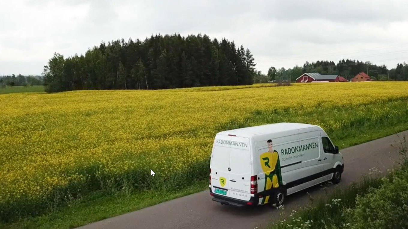 Bil fra Radonmannen