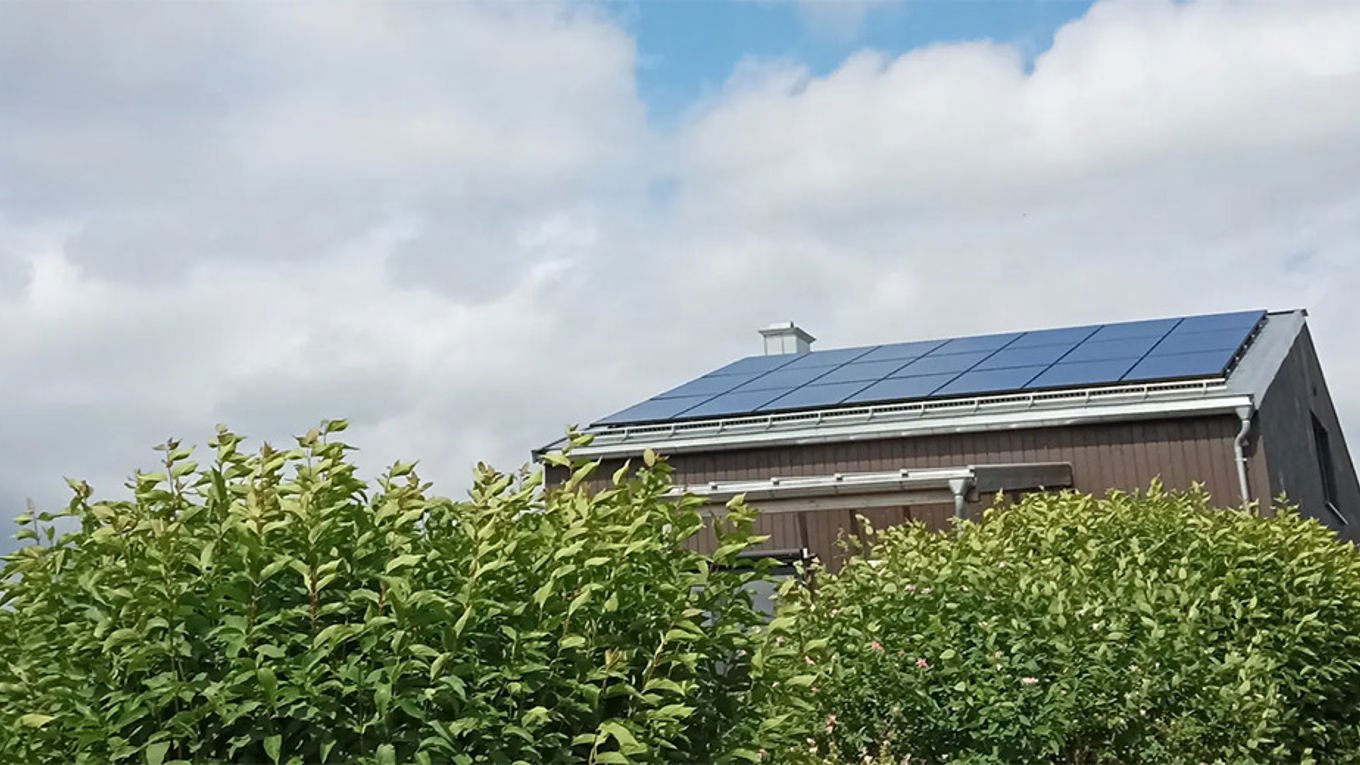 Solcellepanel fra Solcellekraft