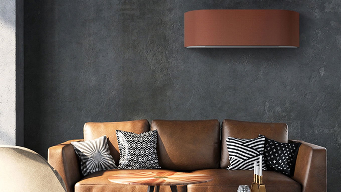 Varmepumpe fra Toshiba i stuen