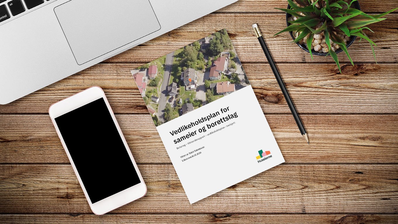 Vedlikeholdsplan for sameier og borettslag fra Huseierne
