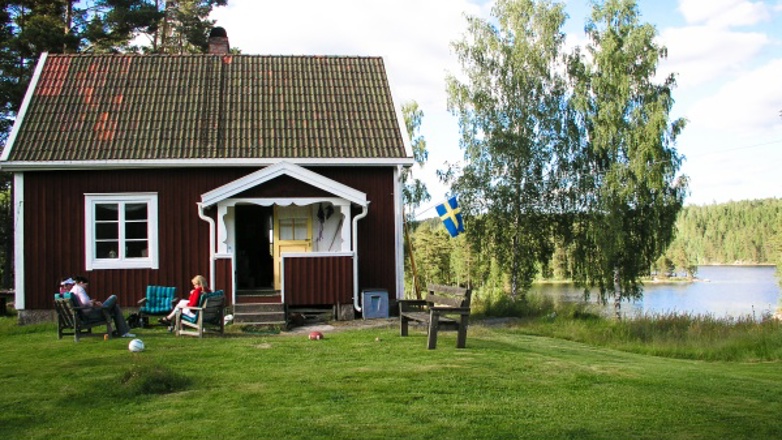 Svensk hytteidyll 